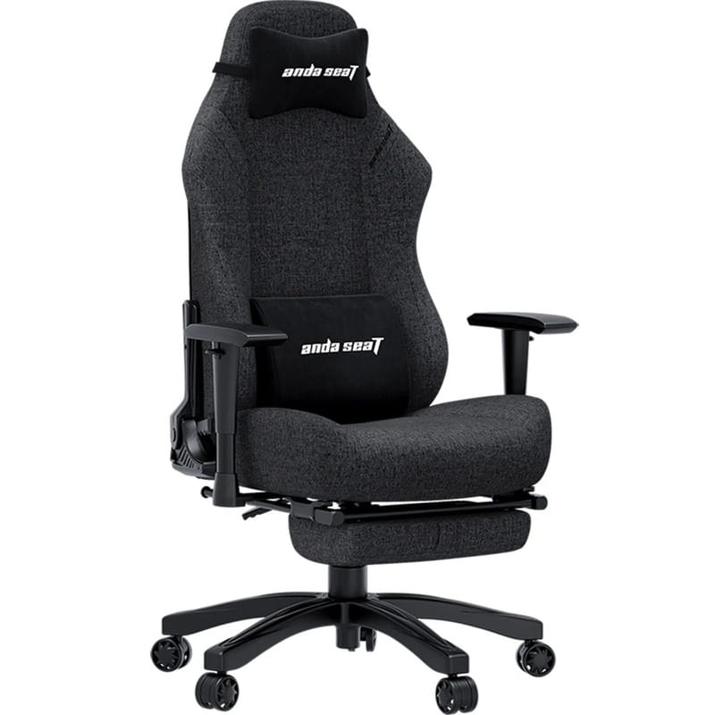 Кресло для геймеров Anda Seat Luna Pro Size L Dark Gray Fabric (AD18T-44-GB-F)