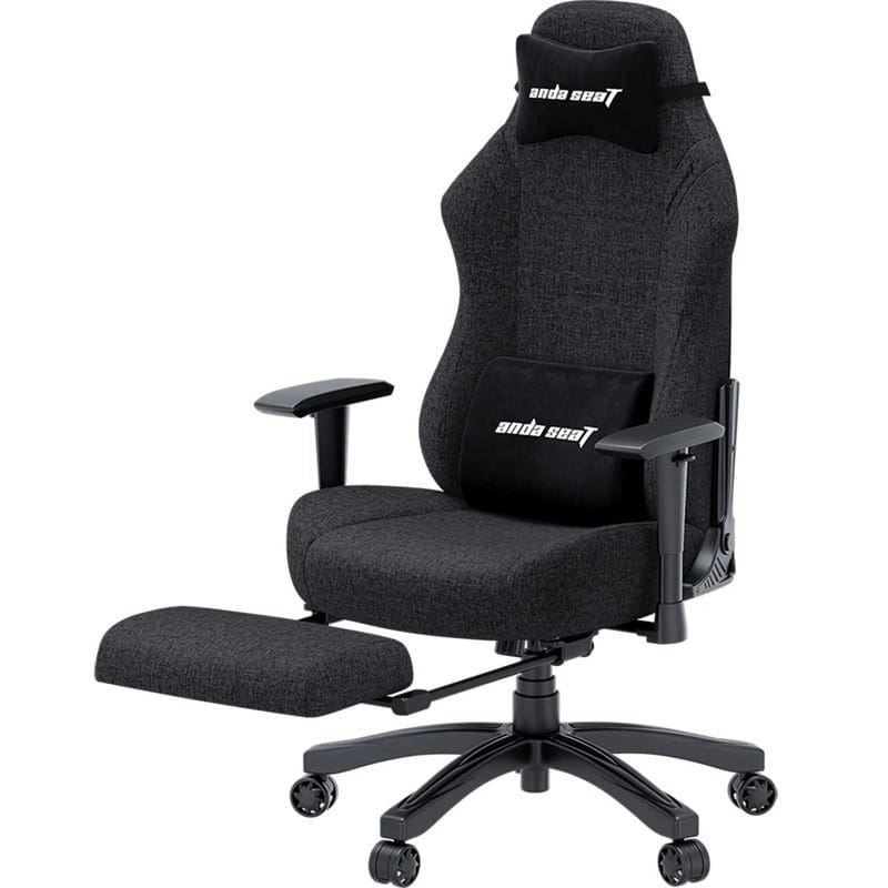 Кресло для геймеров Anda Seat Luna Pro Size L Dark Gray Fabric (AD18T-44-GB-F)