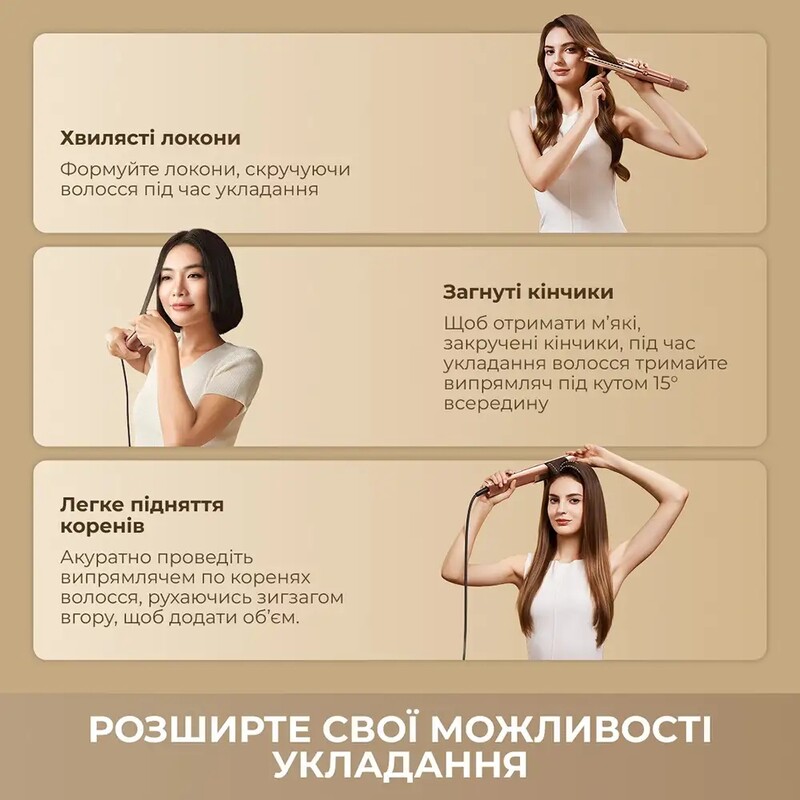 Утюжок (выпрямитель) для волос Dreame Aero Straight (AMA10A)
