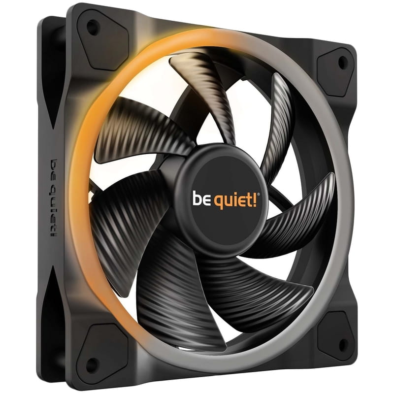 Вентилятор be quiet! Light Wings 120mm PWM Black (BL072)