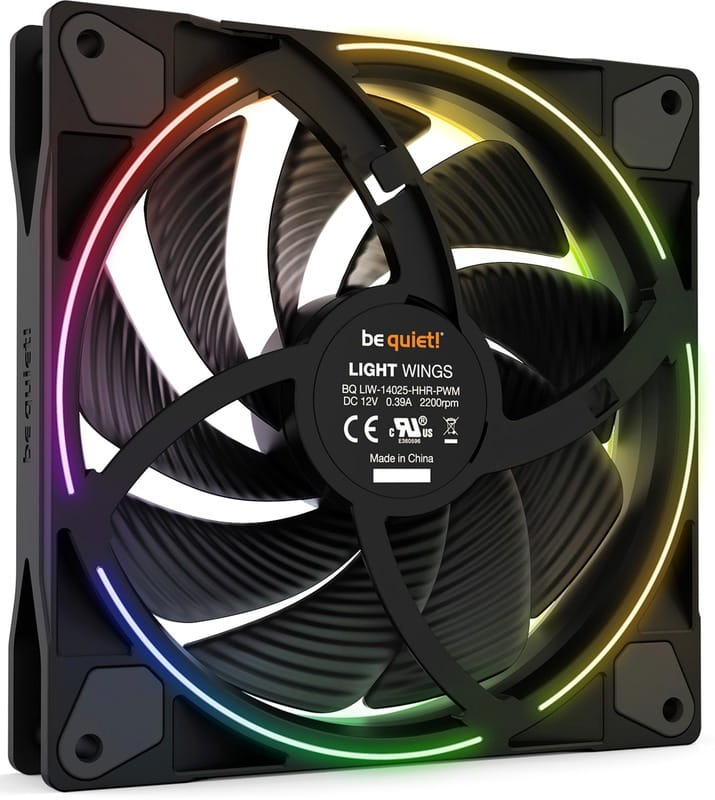 Вентилятор be quiet! Light Wings 140mm PWM High-Speed Black (BL075)