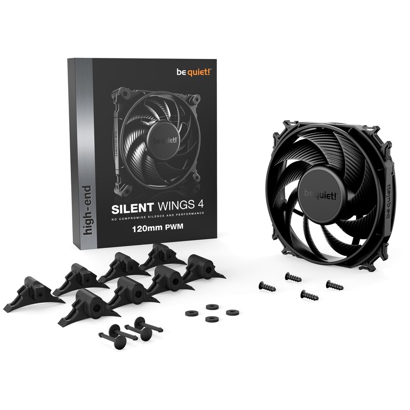 Вентилятор be quiet! Silent Wings 4 120mm PWM Black (BL093)