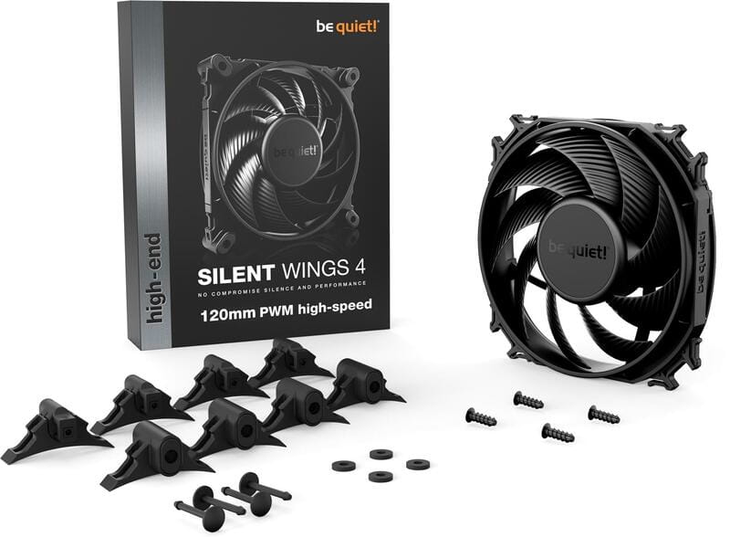 Вентилятор be quiet! Silent Wings 4 120mm PWM High-Speed Black (BL094)