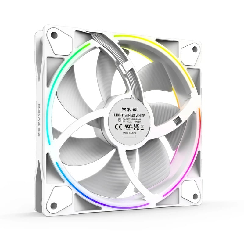 Вентилятор be quiet! Light Wings 140mm PWM 3-Pack White (BL102)