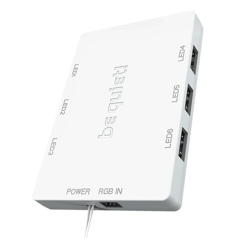 Вентилятор be quiet! Light Wings 140mm PWM High-Speed 3-Pack White (BL103)