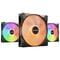 Фото - Вентилятор be quiet! Light Wings LX 140mm PWM High-Speed 3-Pack Black (BL130) | click.ua