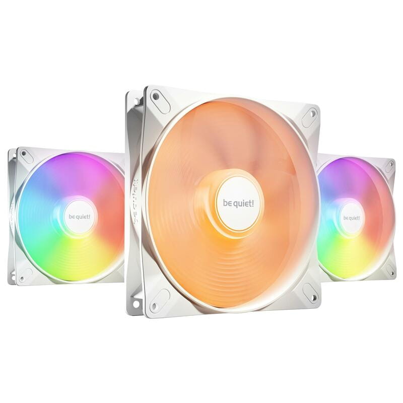 Вентилятор be quiet! Light Wings LX 140mm PWM High-Speed 3-Pack White (BL131)