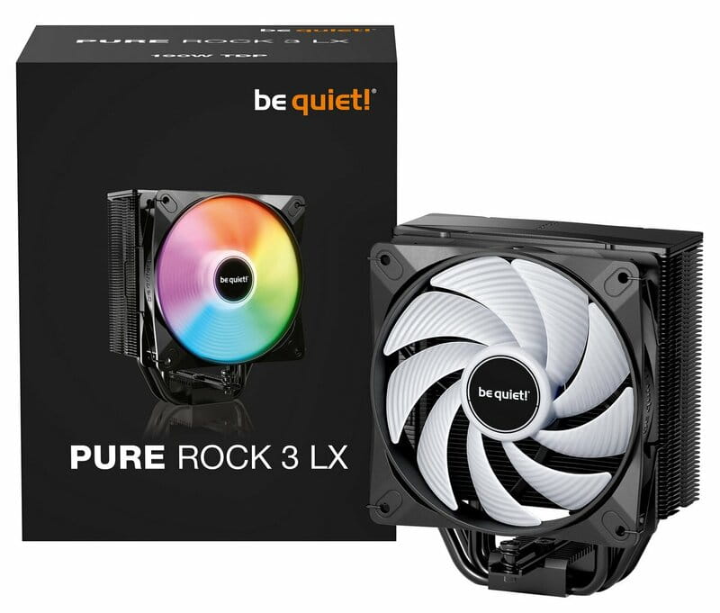 Кулер процесорний be quiet! Pure Rock 3 LX Black (BK040)