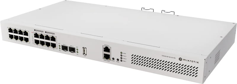 Коммутатор MikroTik CRS418-8P-8G-2S+RM
