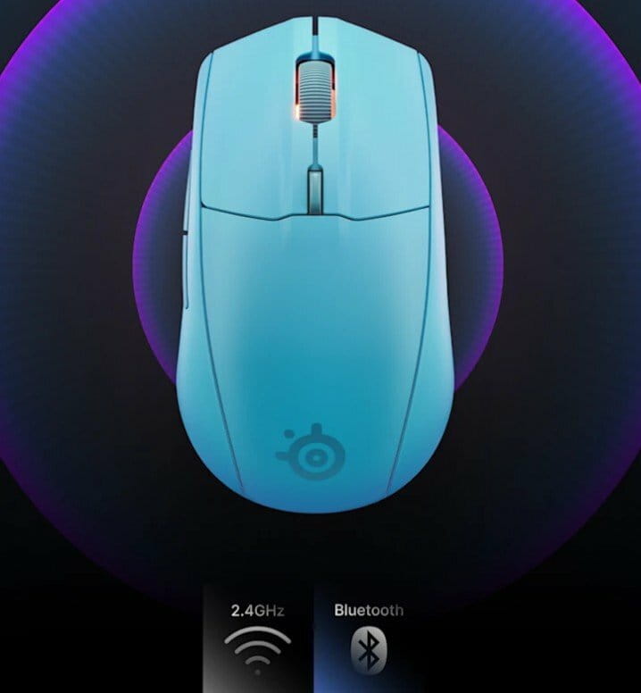 Миша бездротова SteelSeries Rival 3 Gen 2 Wireless Aqua Blue (62526)