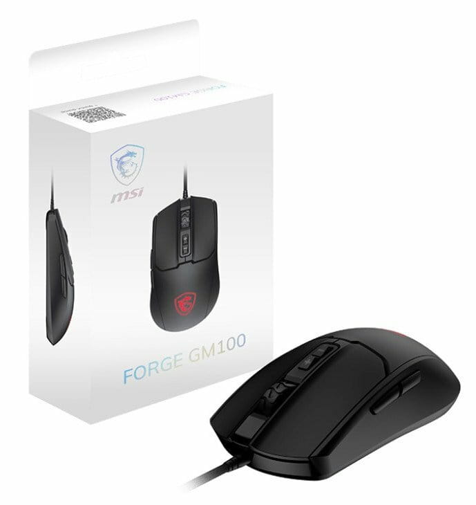 Миша MSI Forge GM100 Black (FORGE GM100)