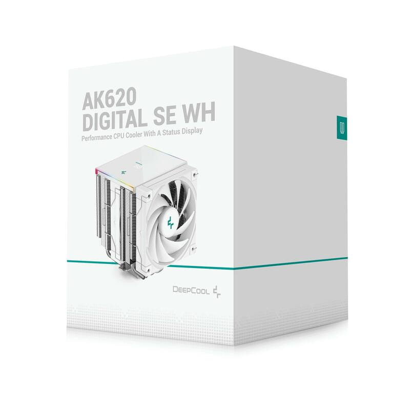 Кулер процесорний DeepCool AK620 Digital SE WH (R-AK620-WHADMN-GJD)