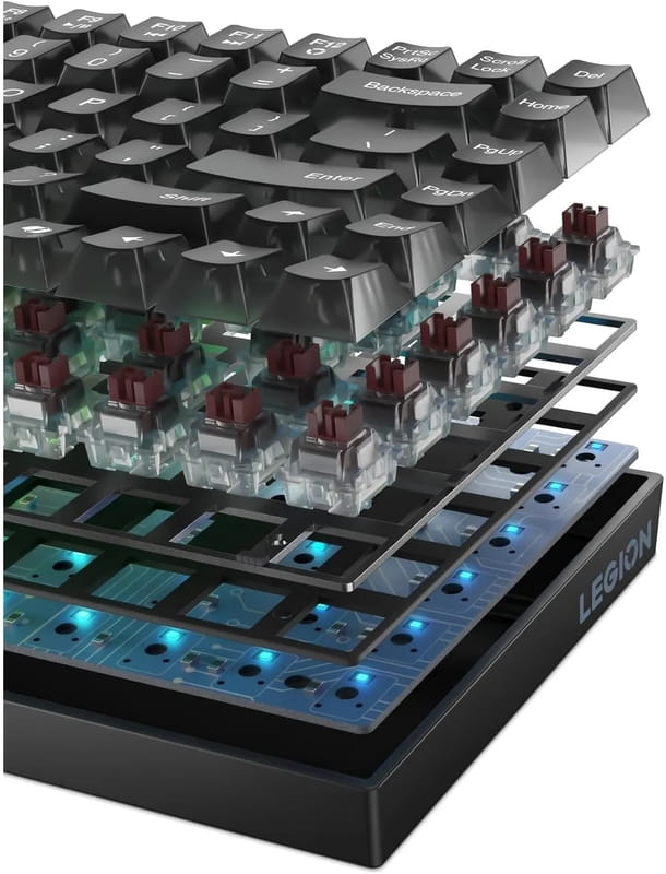 Клавiатура Lenovo Legion K510 Mini Pro Gaming Keyboard Black (GY41P80864)