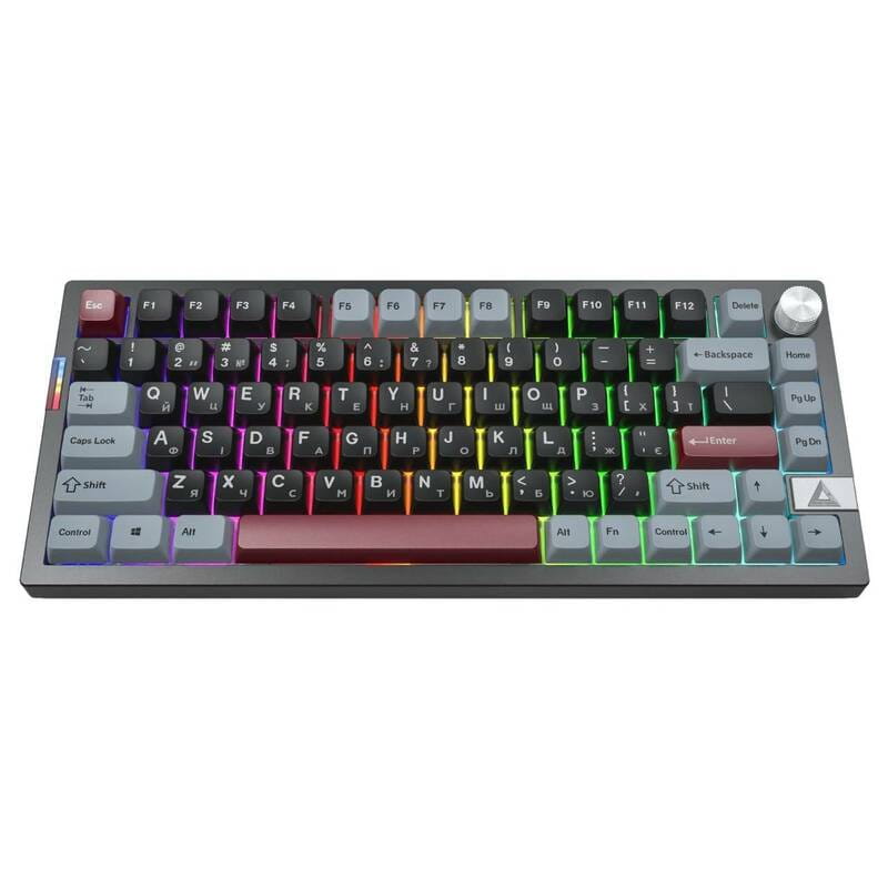 Клавіатура бездротова Montech MKey PRO Darkness Black (MKPRO75DY)