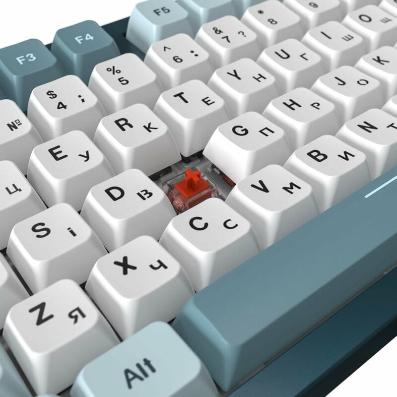 Клавіатура Montech MKey TKL Freedom Blue/White (MK87FR)