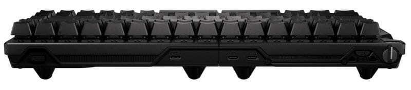 Клавіатура бездротова Asus ROG Falcata Split Magnetic Switch EN RGB Black (90MP043H-BKUA20)