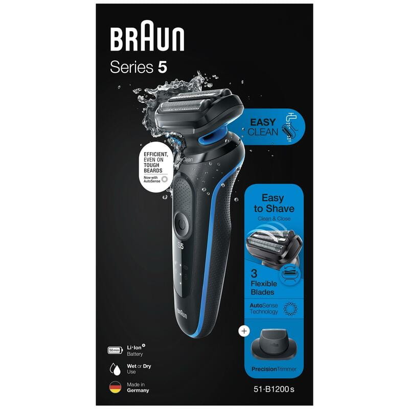Електробритва Braun Series 5 51-B1200S Blue