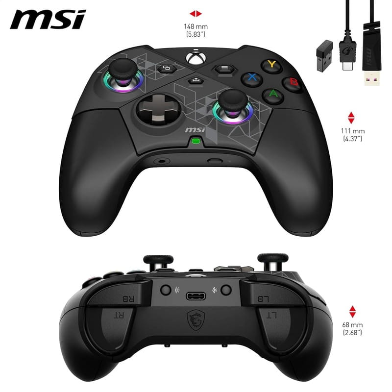 Геймпад MSI Force Pro Wireless Black