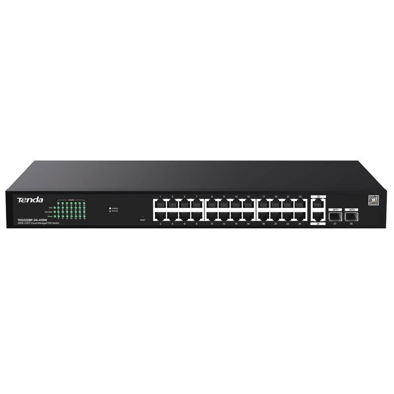 Комутатор Tenda TEG2228P-24-410W