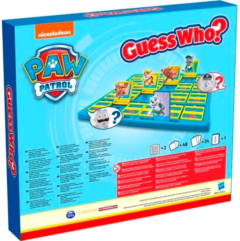 Настольная игра Winning Moves Paw Patrol Guess Who? (WM04175-ML1-6)