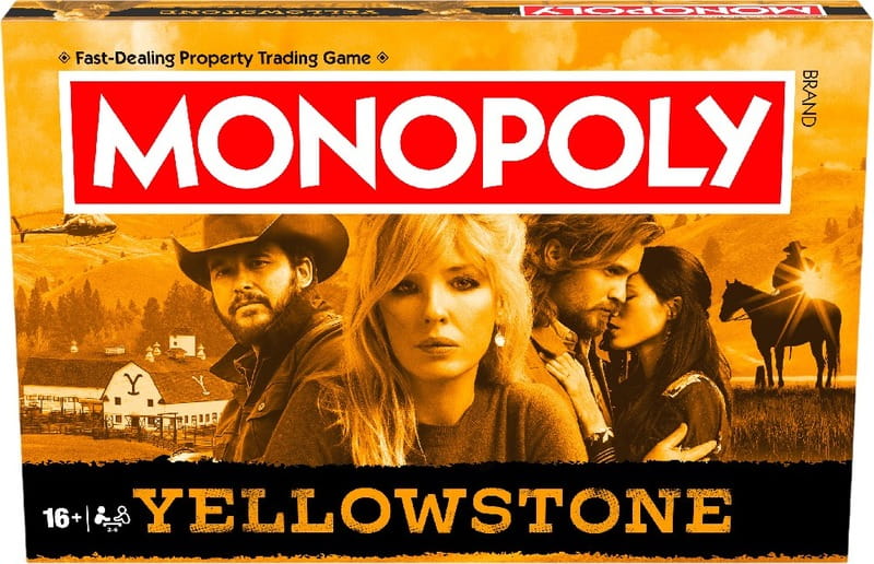 Настільна гра Winning Moves Yellowstone Monopoly (WM04120-EN1-6)