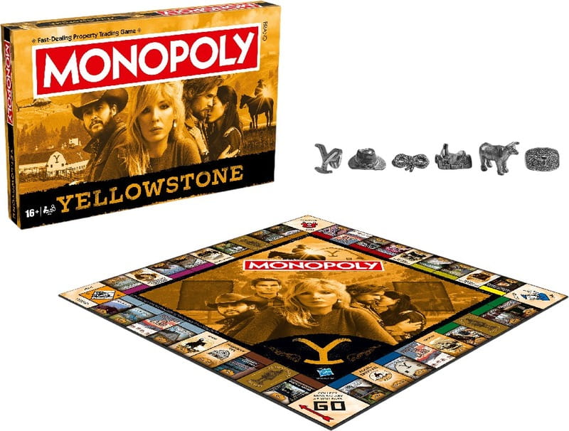 Настільна гра Winning Moves Yellowstone Monopoly (WM04120-EN1-6)