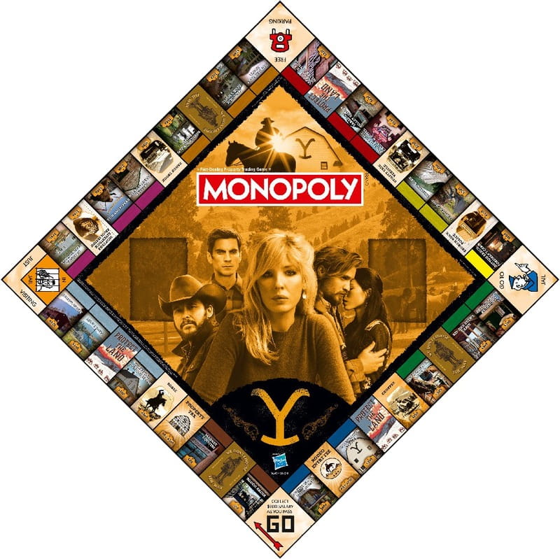 Настільна гра Winning Moves Yellowstone Monopoly (WM04120-EN1-6)
