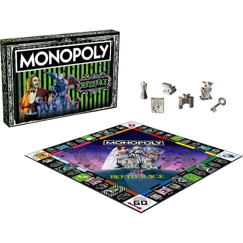 Настільна гра Winning Moves Beetlejuice Monopoly (WM03321-EN1-6)