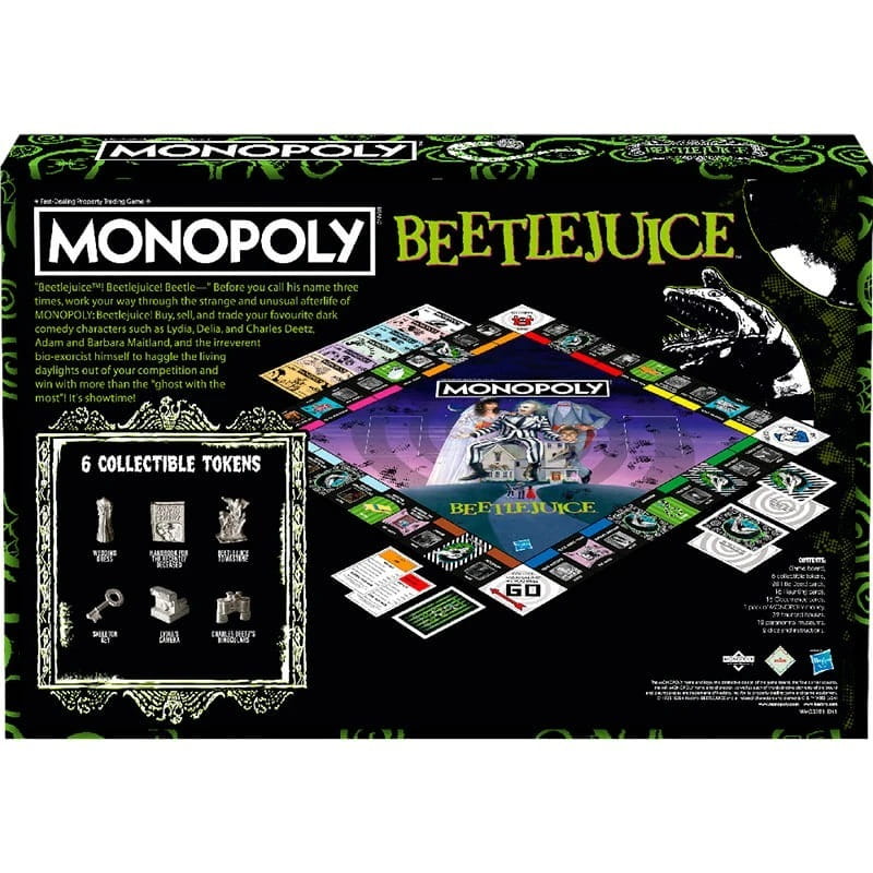 Настільна гра Winning Moves Beetlejuice Monopoly (WM03321-EN1-6)