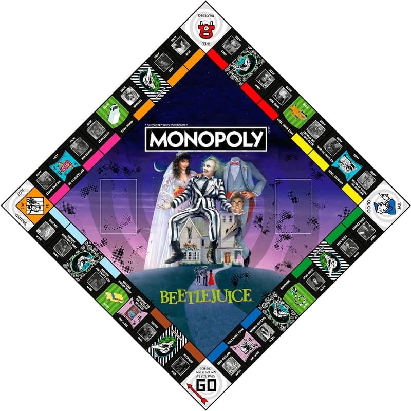 Настільна гра Winning Moves Beetlejuice Monopoly (WM03321-EN1-6)
