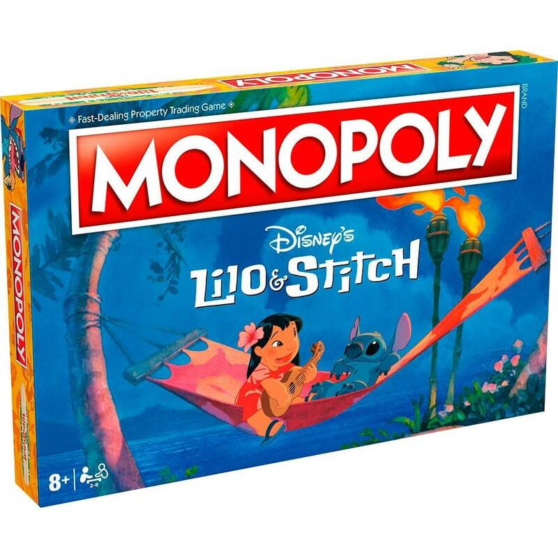 Настольная игра Winning Moves Disney Lilo and Stitch Monopoly (WM02869-EN1-6)