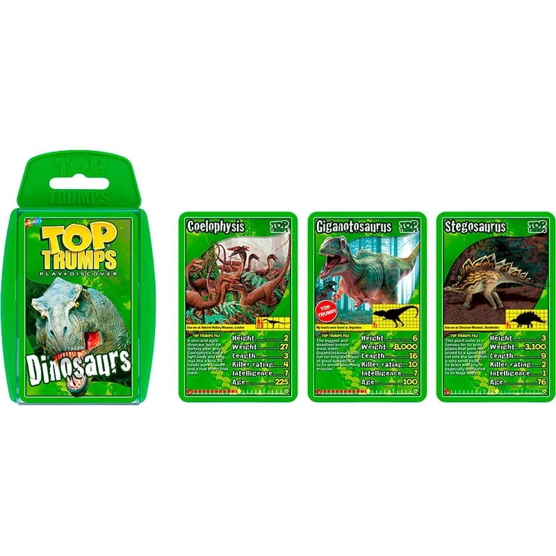Настільна гра Winning Moves Top Trumps Dinosaurs (WM01572-EN1-6)