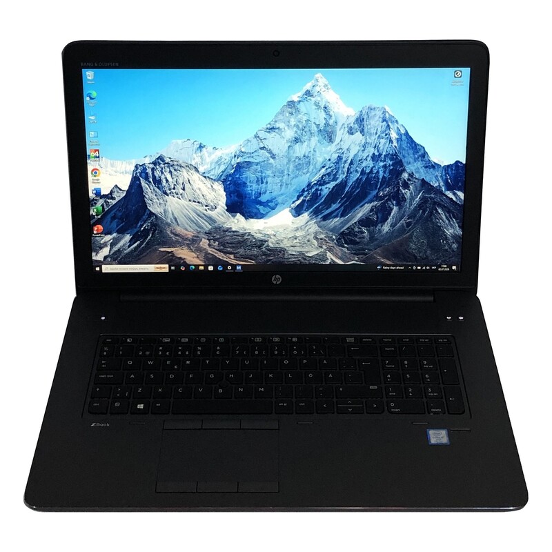 Ноутбук HP ZBook 17 G4 / 17.3" FullHD IPS / i7-7820HQ / 32GB / 500GB SSD / nVidia Quadro P3000, 6GB / Win10Pro / Backlight / сканер відбитка - Б/в