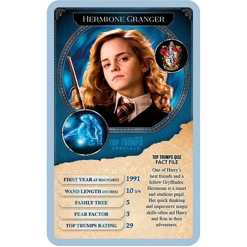 Настільна гра Winning Moves Top Trumps Harry Potter (WM01200-EN1-6)