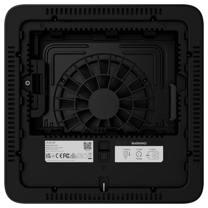 Відеореєстратор Ajax NVR HAC (16ch) Black