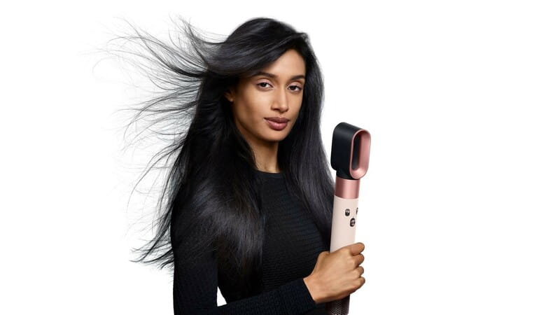 Прилад для укладання волосся Dyson HS08 Airwrap ID Ceramic Pink/Rose Gold (601848-01)