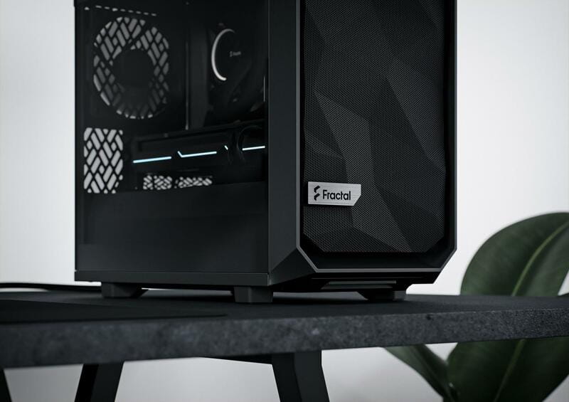 Корпус Fractal Design Meshify 2 Nano Black TG Dark Tint (FD-C-MES2N-01)