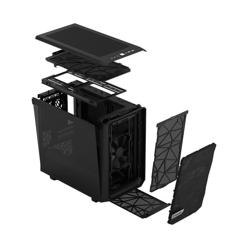 Корпус Fractal Design Meshify 2 Nano Black TG Dark Tint (FD-C-MES2N-01)