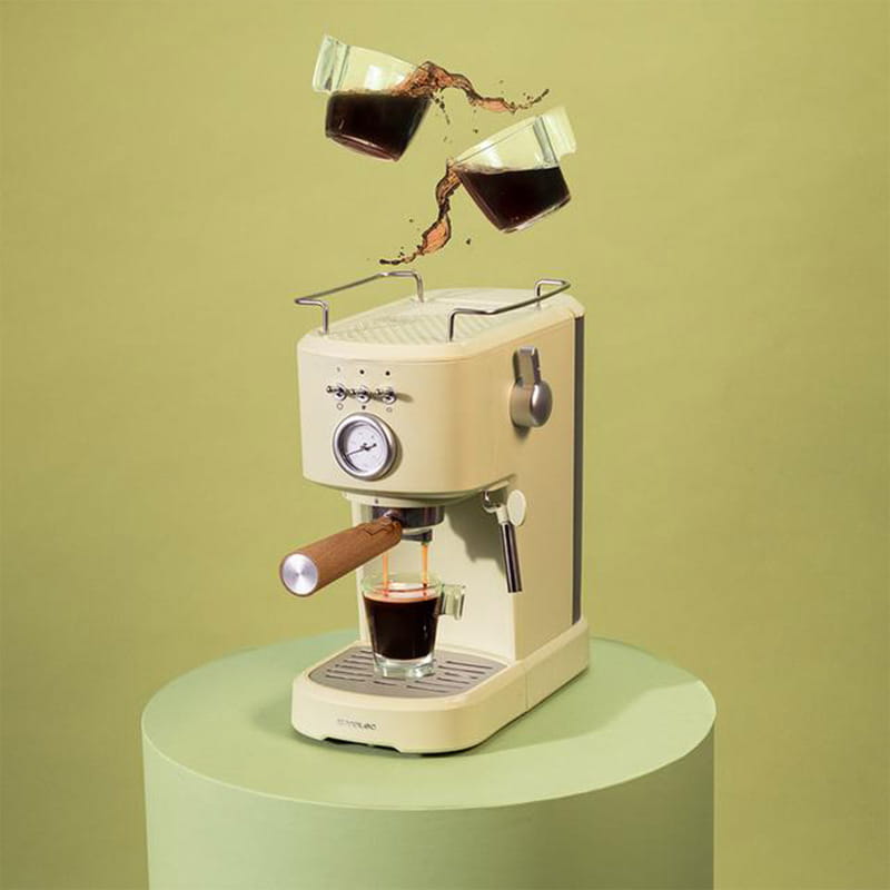 Кофеварка Cecotec Power Espresso 20 Retro Green (CCTC-01723)