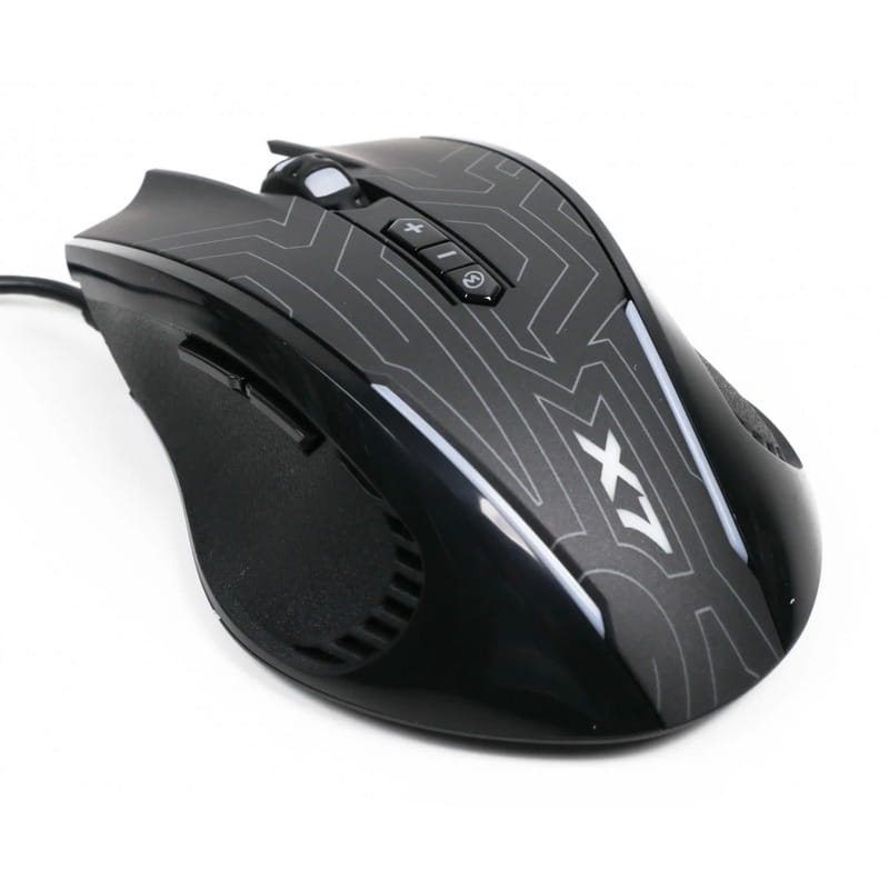 Миша A4Tech X87 Oscar Neon Black USB