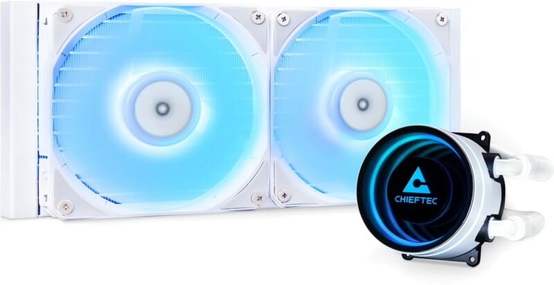 Система водяного охлаждения Chieftec Iceberg 240 ARGB White (CLC-240-RGB-W)