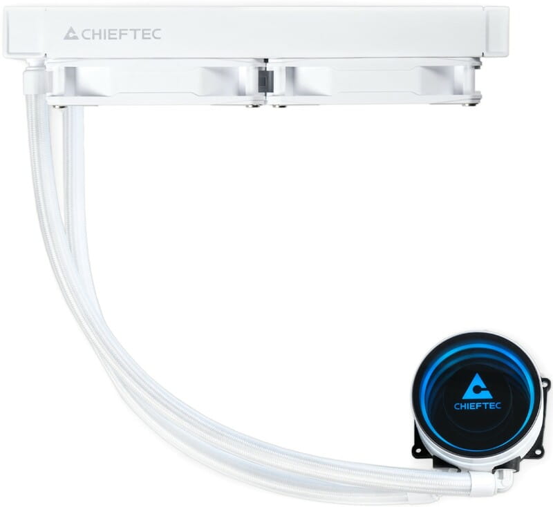 Система водяного охлаждения Chieftec Iceberg 240 ARGB White (CLC-240-RGB-W)