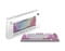 Фото - Клавіатура бездротова MSI Forge GK600 TKL Wireless Violet | click.ua