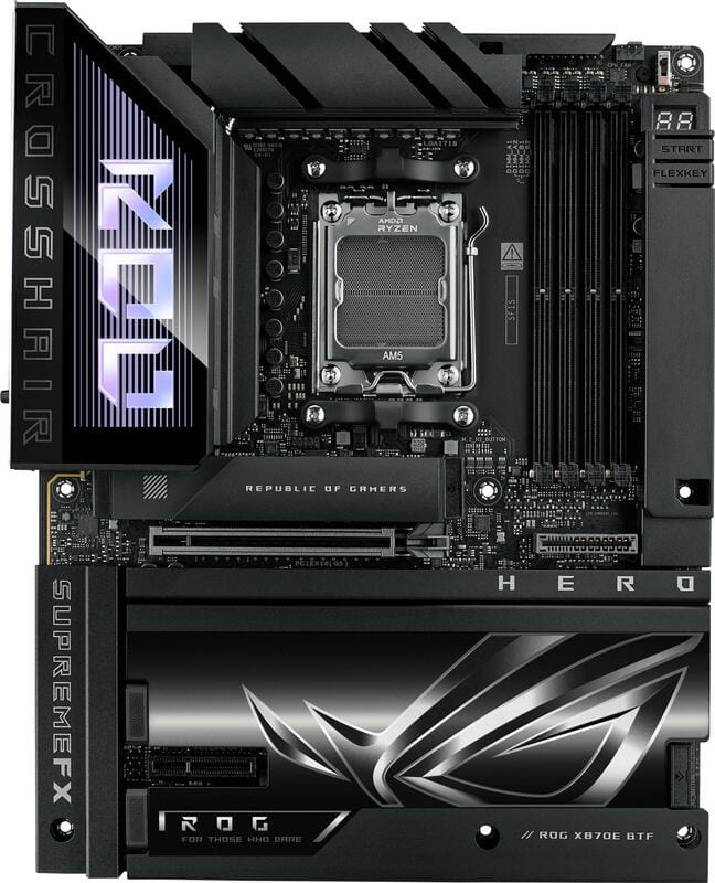 Материнская плата Asus ROG Crosshair X870E Hero BTF Socket AM5