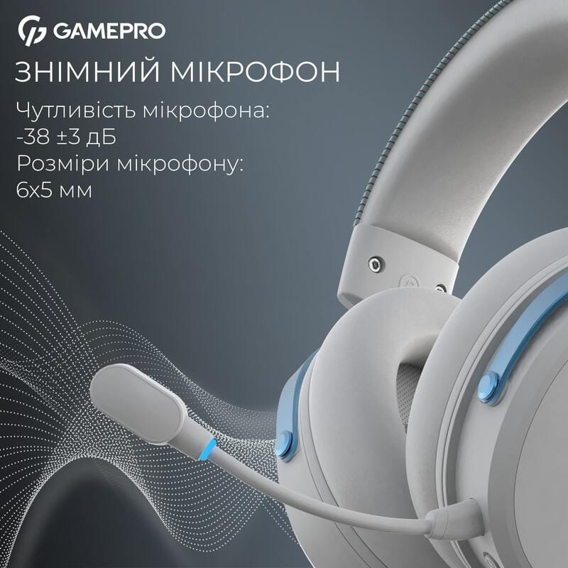 Гарнітура GamePro Asgard Skadi White (HSW191WB)