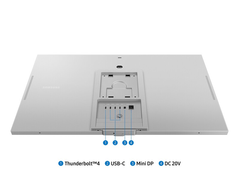 Монiтор Samsung 27" ViewFinity S90PC Silver (LS27C902PAZXUA) IPS