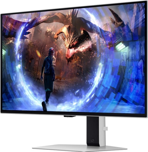 Монитор Samsung 27" Odyssey G6 LS27DG600 (LS27DG600SIXUA) OLED Silver 360Hz
