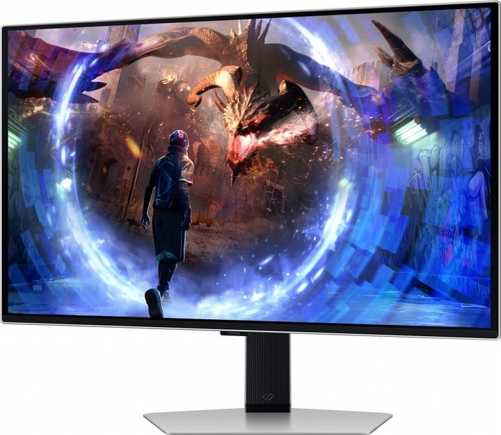 Монитор Samsung 27" Odyssey G6 LS27DG600 (LS27DG600SIXUA) OLED Silver 360Hz
