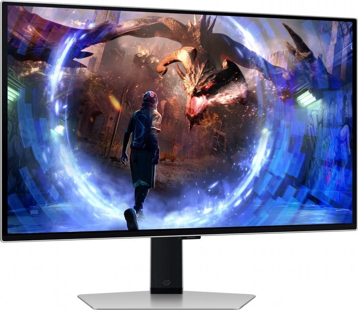 Монитор Samsung 27" Odyssey G6 LS27DG600 (LS27DG600SIXUA) OLED Silver 360Hz
