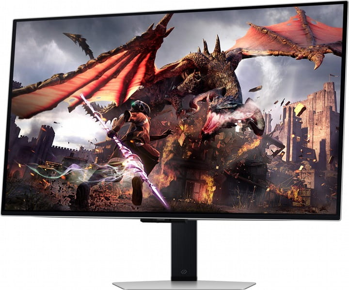 Монітор Samsung 32" Odyssey G80SD (LS32DG800SZXUA) OLED Black Curved 240Hz